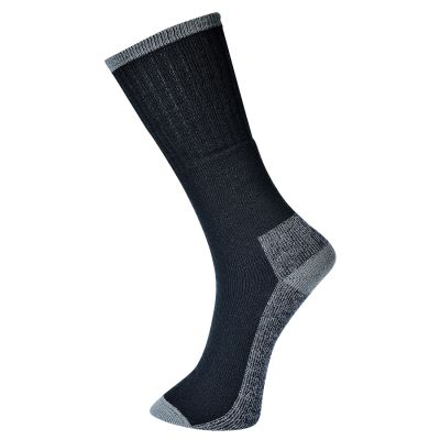 SK33 Work Sock 3 Pack Black 39-43 Regular