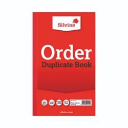 SILVINE DUPLICATE BK 8.25X5 ORDER