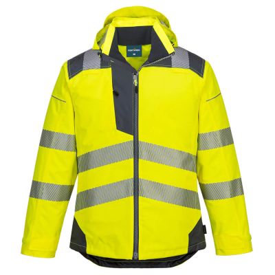 T400 PW3 Hi-Vis Winter Jacket  Yellow/Grey L Regular