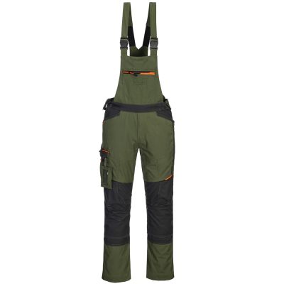 T704 WX3 Bib and Brace Olive Green S Regular