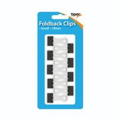 FOLD BACK 19MM CLIPS PK108