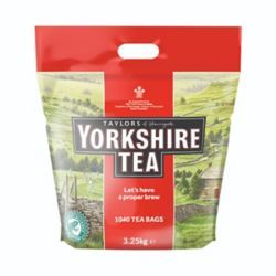 YORKSHIRE TEA TEA BAGS PACK OF 1040