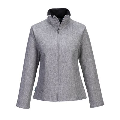 TK21 Women's Print and Promo Softshell (2L) Grey Marl M Regular