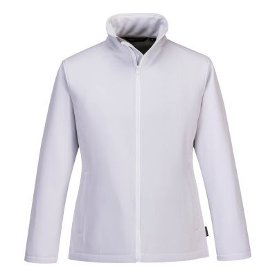 TK21 Women's Print and Promo Softshell (2L) White L Regular