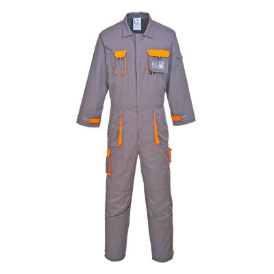 TX15 Portwest Texo Contrast Coverall Grey M Regular