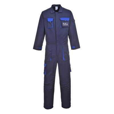 TX15 Portwest Texo Contrast Coverall Navy L Regular