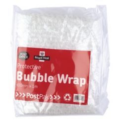 POSTPAK BBL WRAP FLAT 600MMX1M 6PK