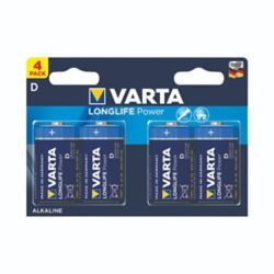 VARTA LONGLIFE POWER D BATTERY PK4