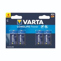 VARTA LONGLIFE POWER C BATTERY PK4