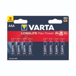 VARTA LLIFE MAX PWR AAA BATTERY PK8