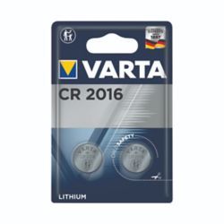 VARTA CR2016 COIN CELL BATTERY PK2